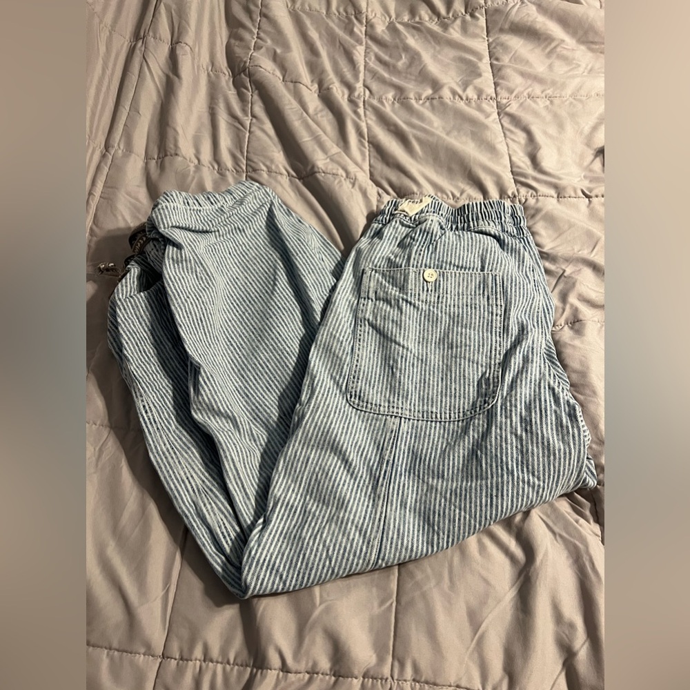 Freepeople Bright Eyed Low-Slung Pull-On Jeans